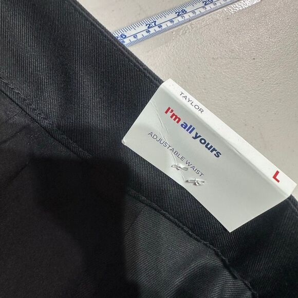 NWT Old Navy Women’s Extra High-Waisted Linen-Blend Taylor Trouser Shorts Size L - Picture 9 of 14